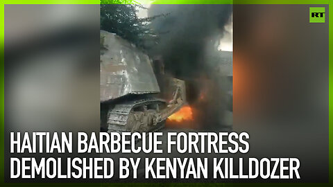 Haitian Barbecue fortress demolished by Kenyan Killdozer