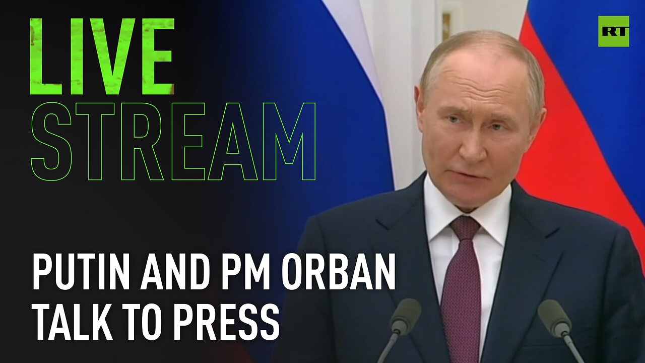 Putin and PM Orban hold presser