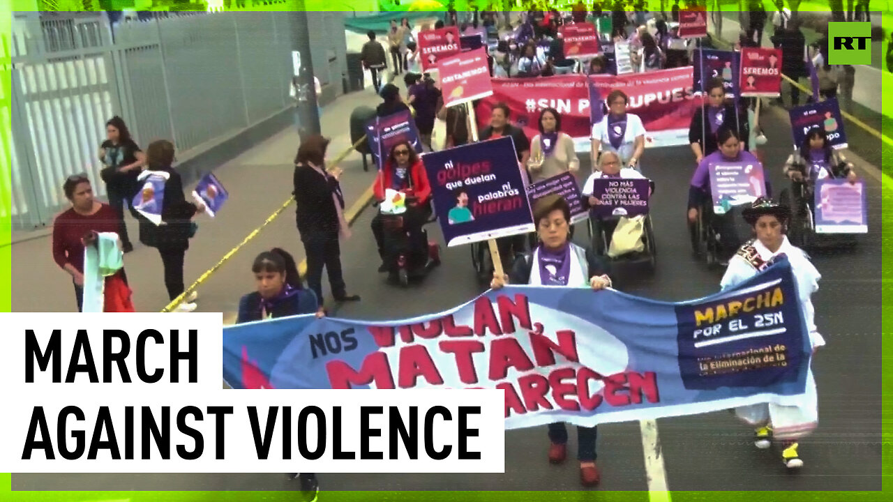 Thousands rally to protest violence against women in Peru