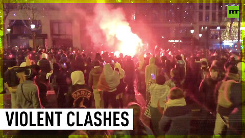 Clashes in Paris after France’s World Cup defeat