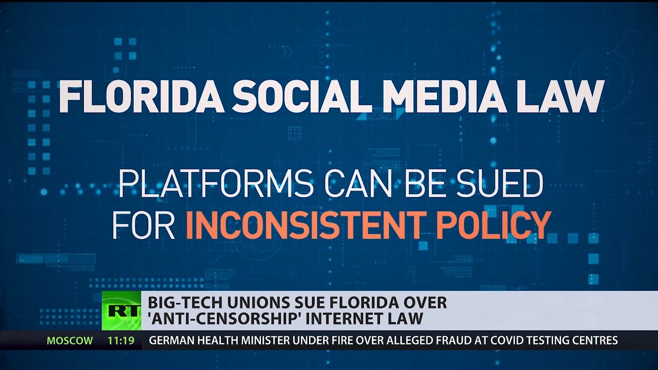 Big Tech unions sue Florida over new law against censorship, shadowbanning & deplatforming