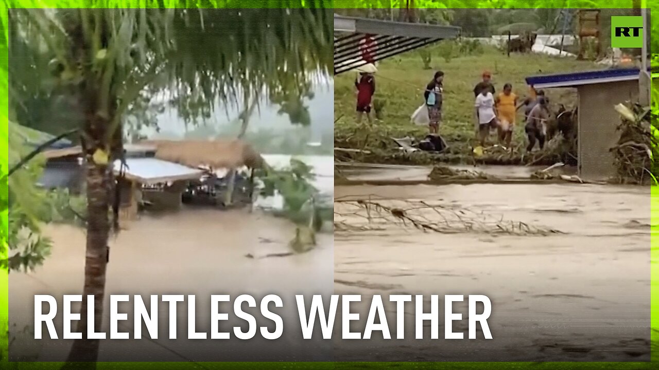 Typhoon Toraji unleashes floods onto northern Philippines