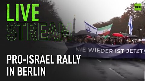 Pro-Israel rally against anti-Semitism in Berlin