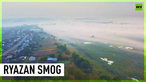 Smog over Ryazan region after wildfires localized
