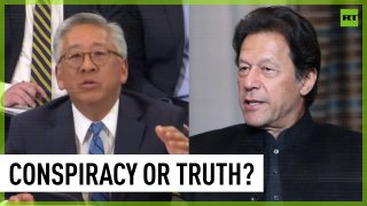 US diplomat heckled over his denial of involvement in Imran Khan ousting