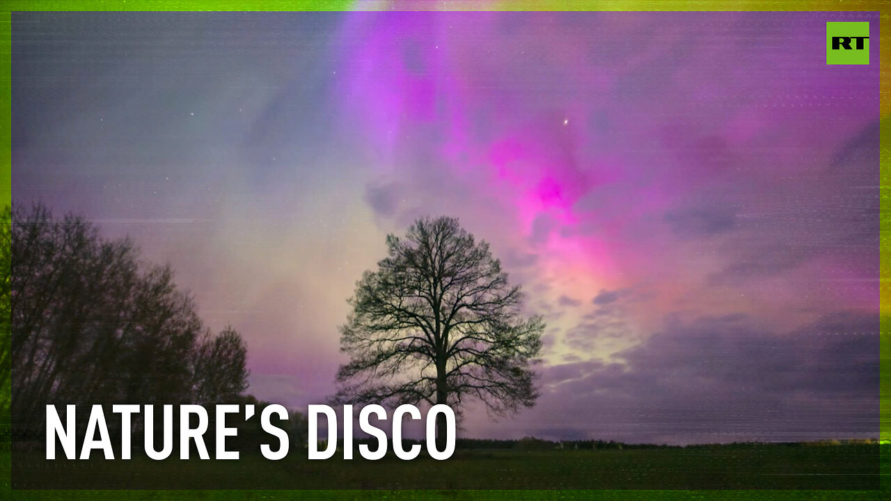 Colorful Northern lights dance seen around the world