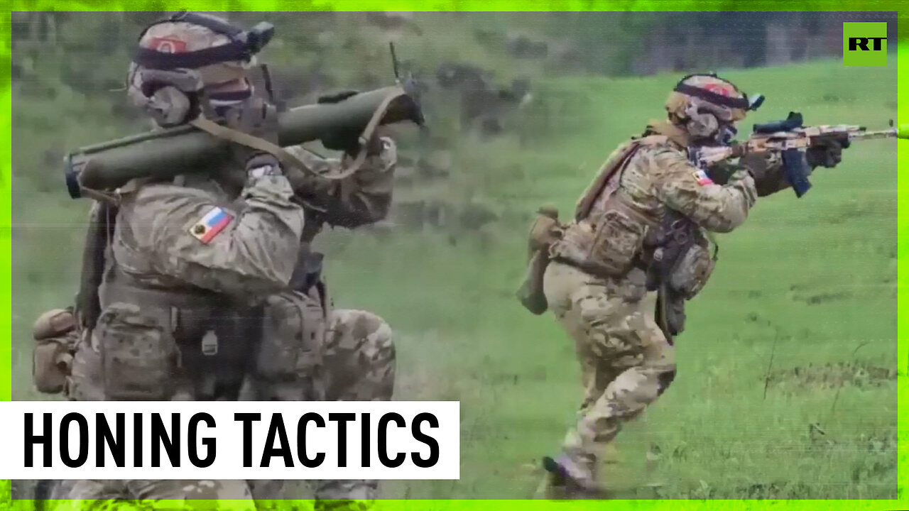 Intense training of Russian troops inside Ukraine conflict zone