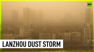 Sandstorm engulfs Chinese city