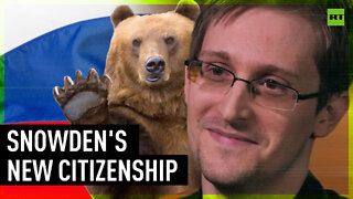 Edward Snowden granted Russian citizenship