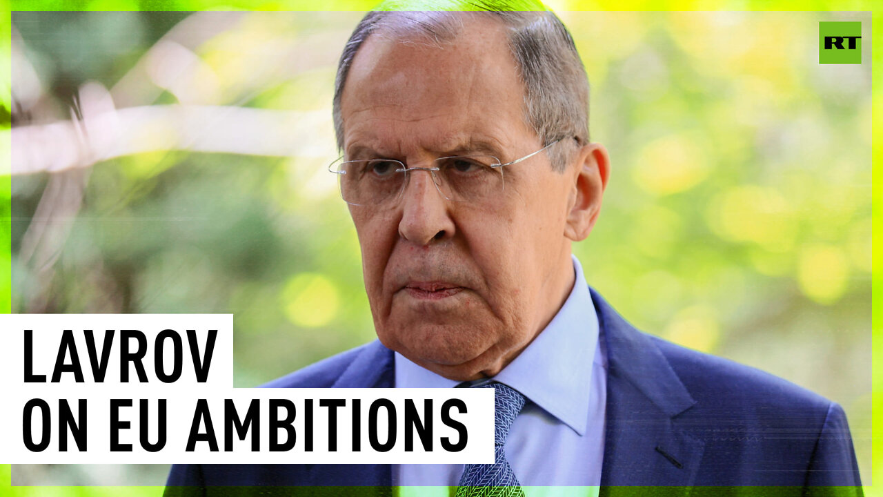 They are following in the footsteps of NATO – Lavrov on EU