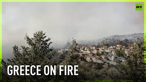 Wildfire ravages southern Greece, prompting evacuations