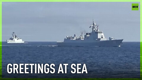Russian and Chinese warships meet in Peter the Great Gulf for ‘Ocean-2024’ exercises