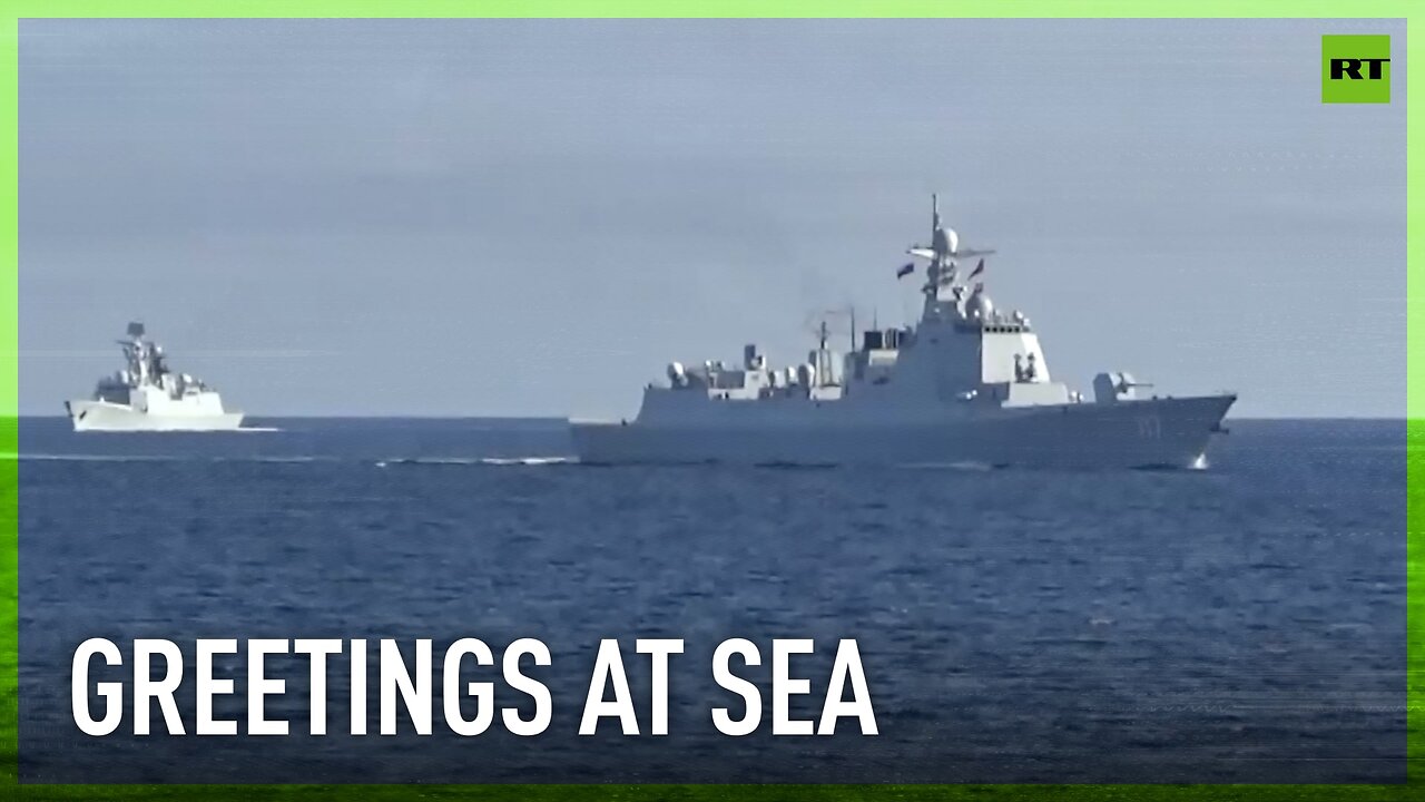 Russian and Chinese warships meet in Peter the Great Gulf for ‘Ocean-2024’ exercises