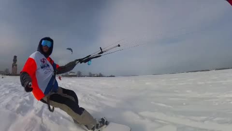 Kite boarding