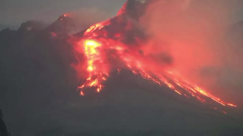 Shiveluch Volcano awakens, and it's hot!