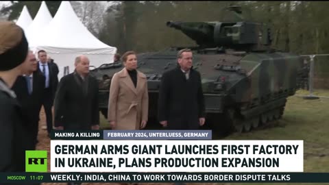 German arms giant launches first production facility in Ukraine