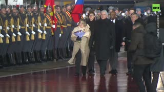 Cuban president arrives in Moscow for official visit