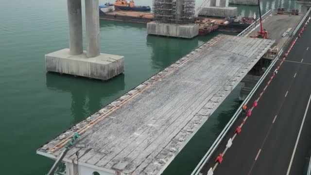 Crimean Bridge Progress