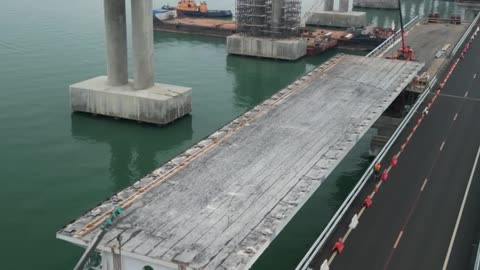 Crimean Bridge Progress