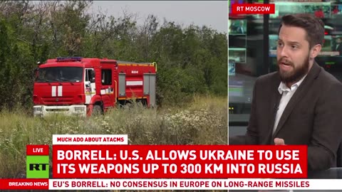 Washington allows Kiev to use its weapons up to 300km into Russia – Borrell