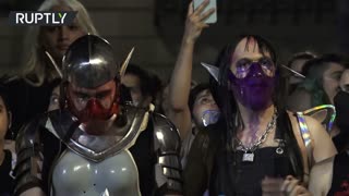 Hundreds march against homophobia in Barcelona after gay man beaten to death