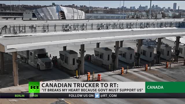 I was a hero, and now I'm a RACIST, and it HURTS, Canadian trucker tells RT