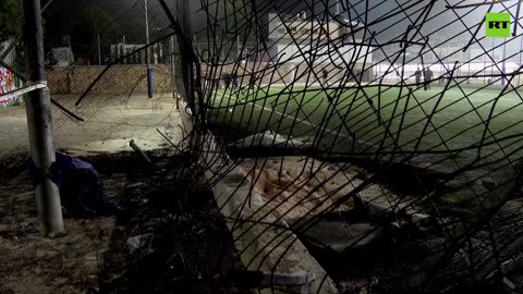 Rocket strikes soccer field in Golan Heights