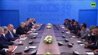 Putin met with Ethiopian PM at BRICS Summit