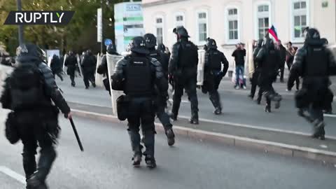 Ljubljana police clash with protesters over COVID restrictions