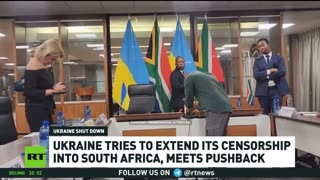 South Africa denies Ukraine's request to remove RT from press conference