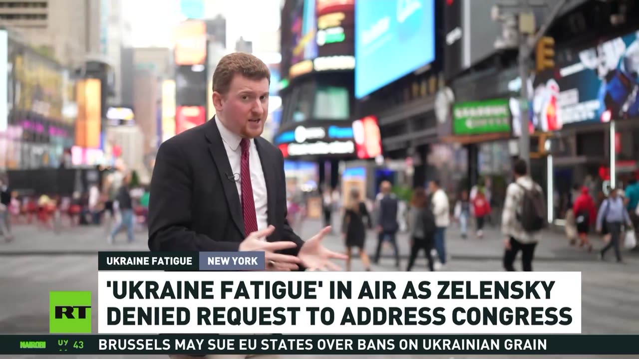 ‘Ukraine fatigue’ sets in as Zelensky is denied request to address Congress