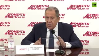 US goal is to inflict strategic defeat on Russia – Lavrov