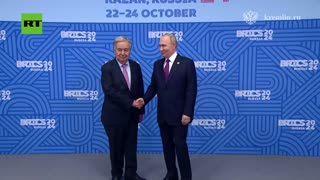 Putin meets with UN Secretary-General at BRICS Summit