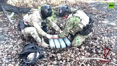 Russia’s National Guard fighters find and destroy ammo cache in Zaporozhye Region