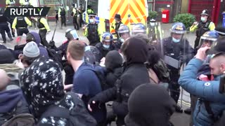 Police clash with protesters at 'Kill the Bill' rally in Bristol