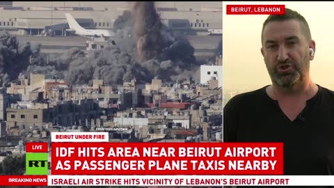 IDF targets Beirut airport vicinity