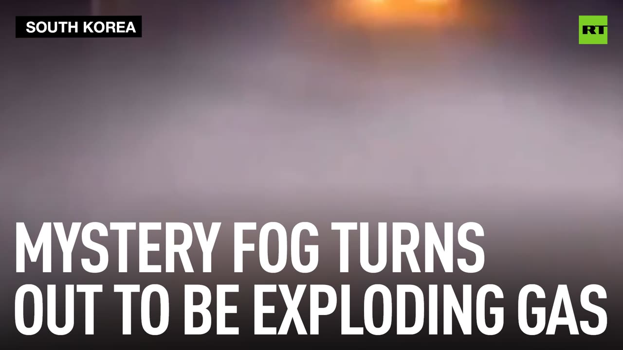 Mystery fog turns out to be exploding gas