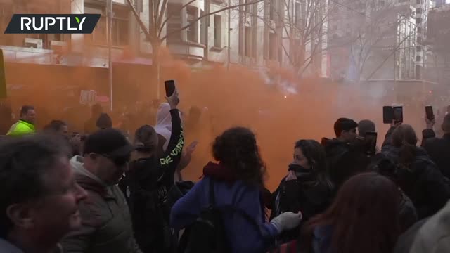 Residents of Melbourne take to the streets in rally against new round of lockdowns