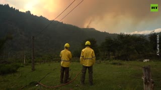 Forest fires RAVAGE Patagonia