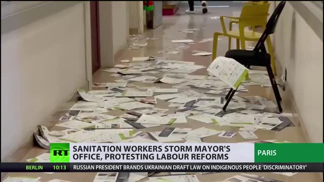 One man's trash is another man's labor | Paris hit by garbage protests