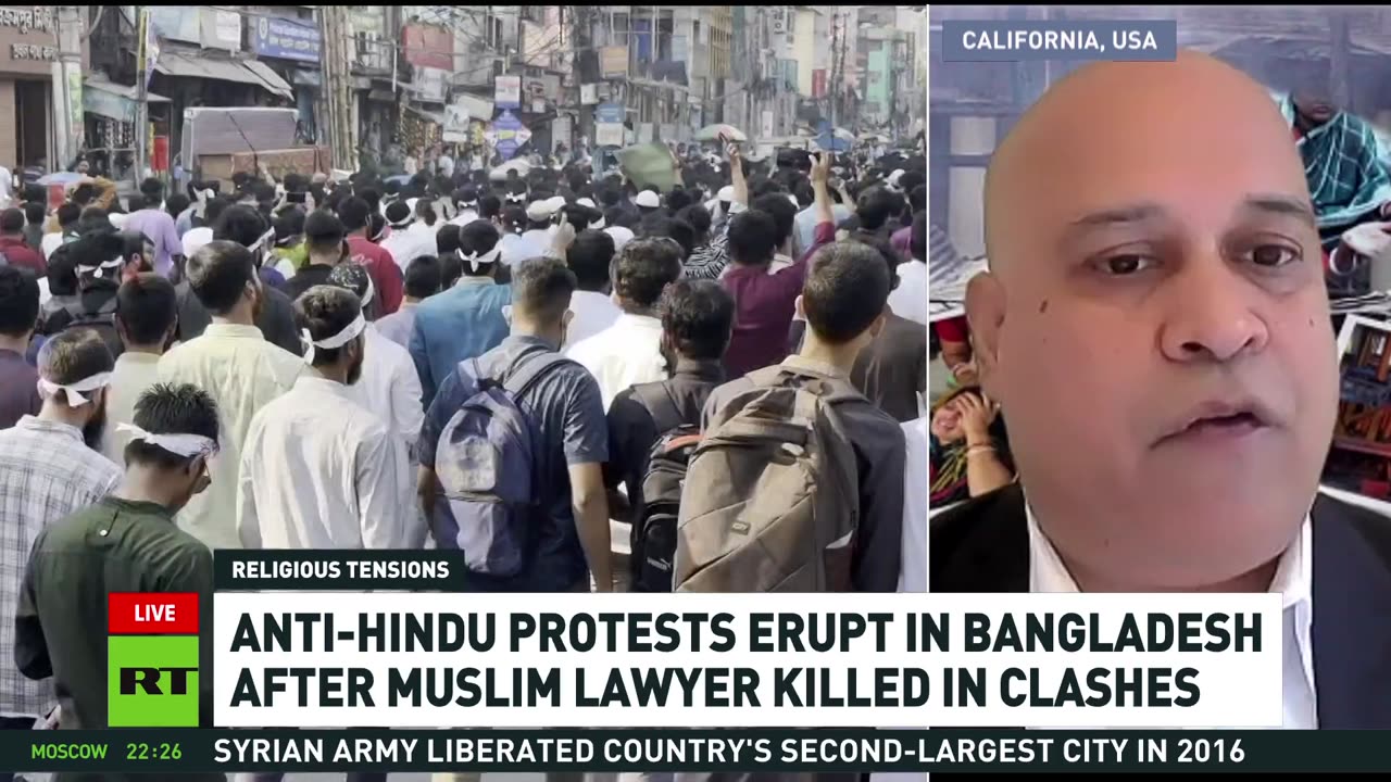 India-Bangladesh tensions grow amid Hindu protests after monk’s arrest