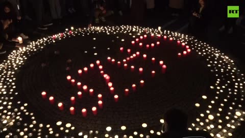 Vigil in Munich commemorates child victims in Gaza