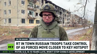 RT first to report from Ukrainsk as Russian forces advance on key hotspot