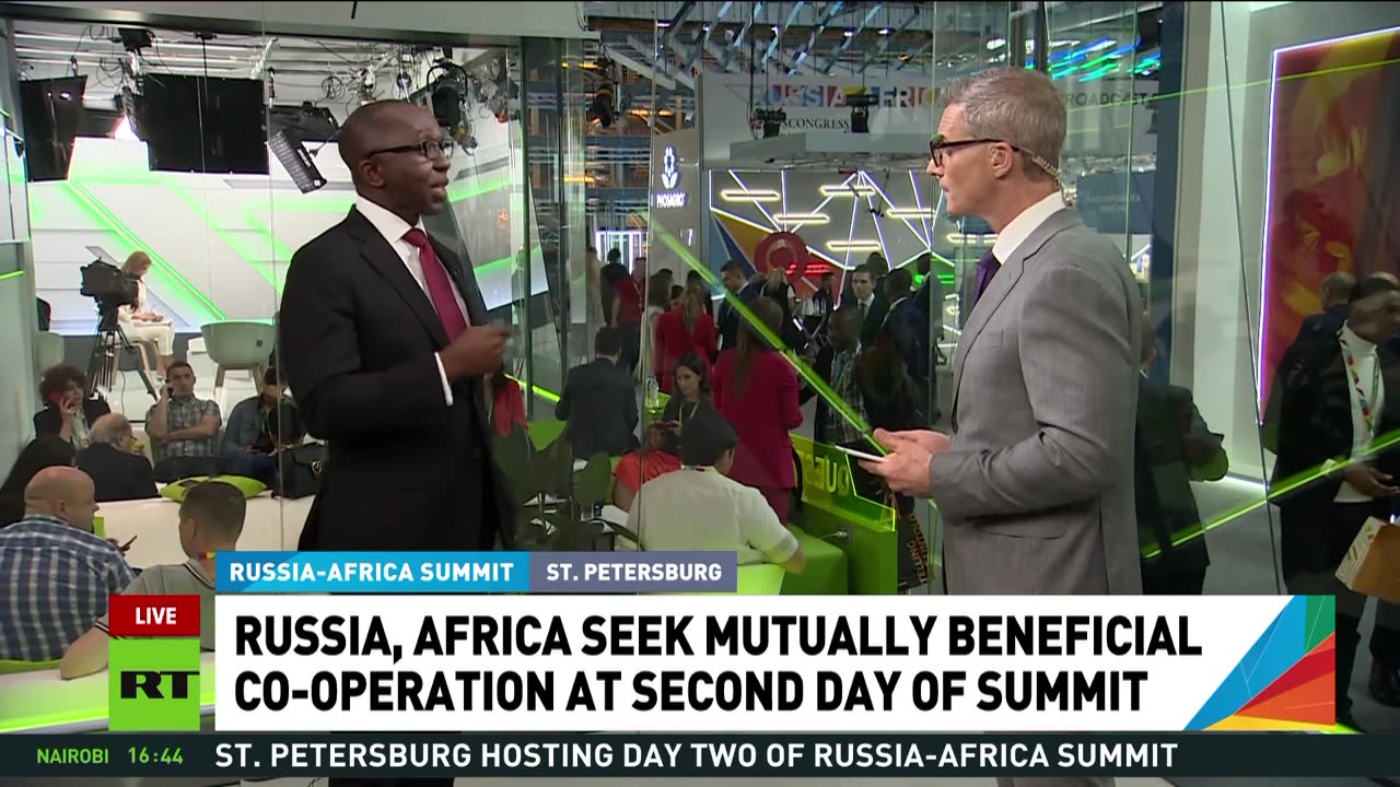 Russia-Africa Summit 2023 | Dr. Armstrong Takang, CEO of Nigeria's Ministry of Finance Incorporated