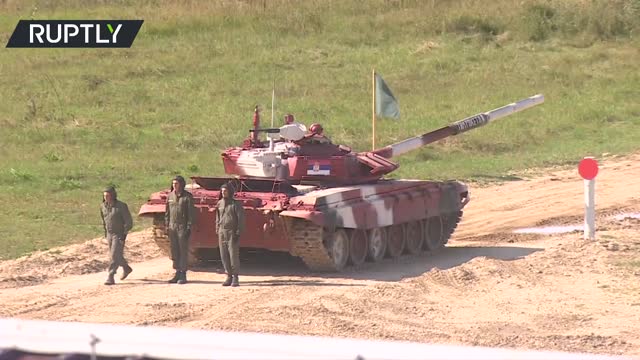 Kazakhstan and Tajikistan Win the 3rd Day of Tank Biathlon