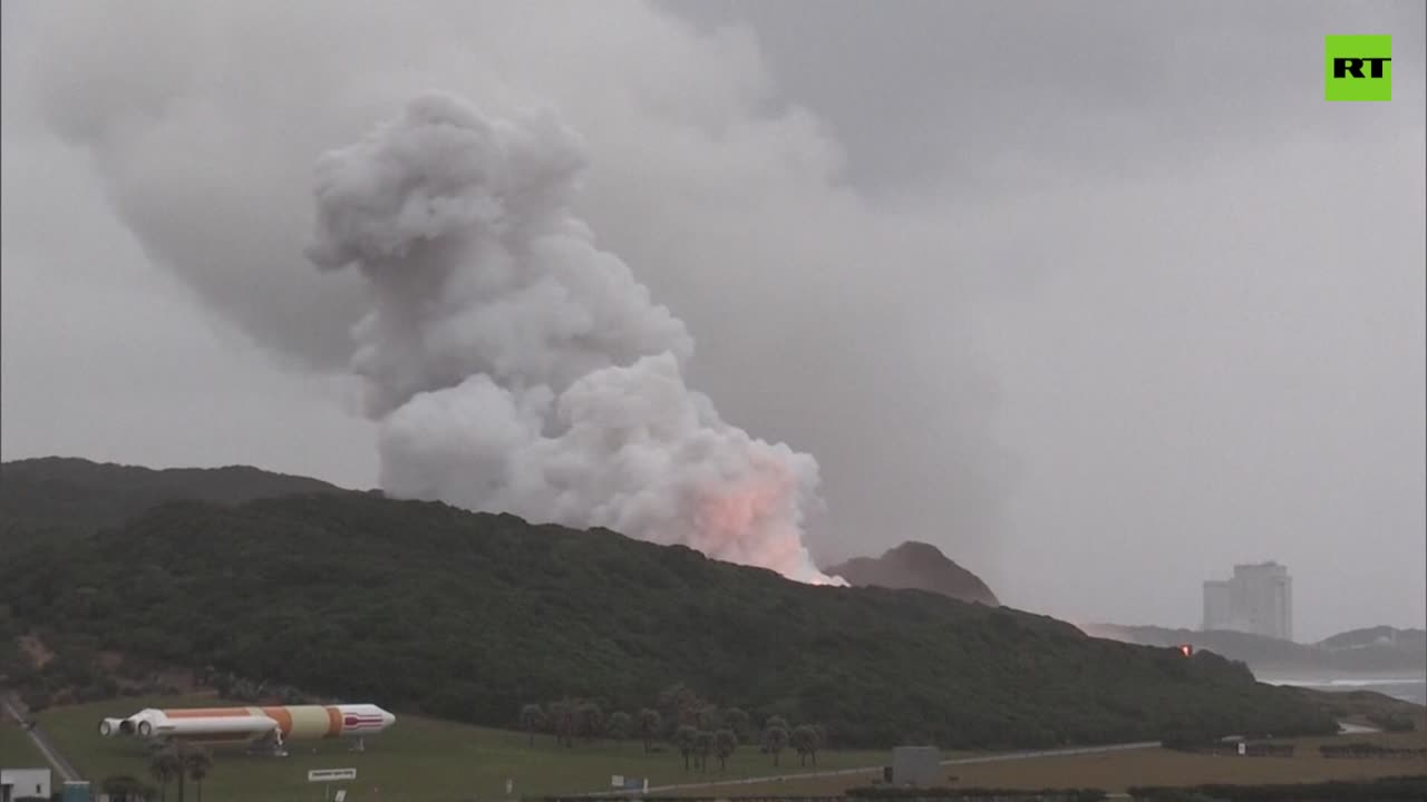 Japan's rocket engine explodes during test