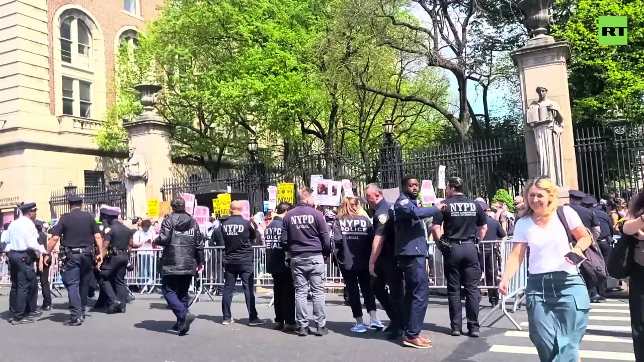 Tensions high in NYC amid reports of suspensions of student protesters at Columbia University