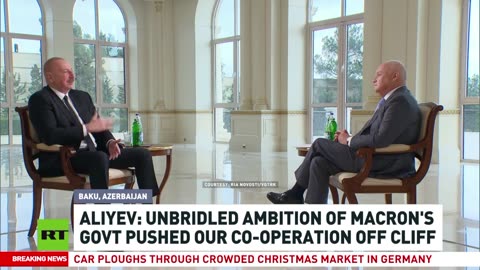 Macron's 'deluded' govt ‘pushed our cooperation off a cliff’ – Azerbaijani President
