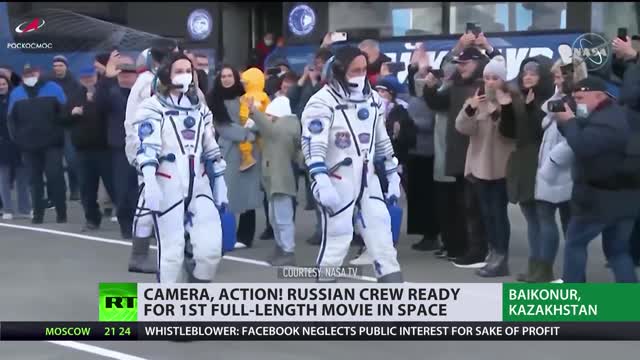 First-ever movie shot in space...and it’s Russian