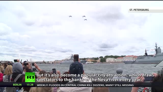 Russia celebrates Navy Day on 325th anniversary of service